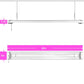 AntLux 4 Foot LED Growing Lights 50W Full Spectrum Grow LED Light, Plug & Play with ON/Off Pull Chain, Linkable, 4 Pack