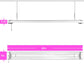 AntLux 4 Foot LED Growing Lights 50W Full Spectrum Grow LED Light, Plug & Play with ON/Off Pull Chain, Linkable