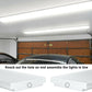 AntLux LED Office Lights, 4ft, 72W 8600 Lumens 4000K/5000K, Linkable, Flush Mount, 4 Pack